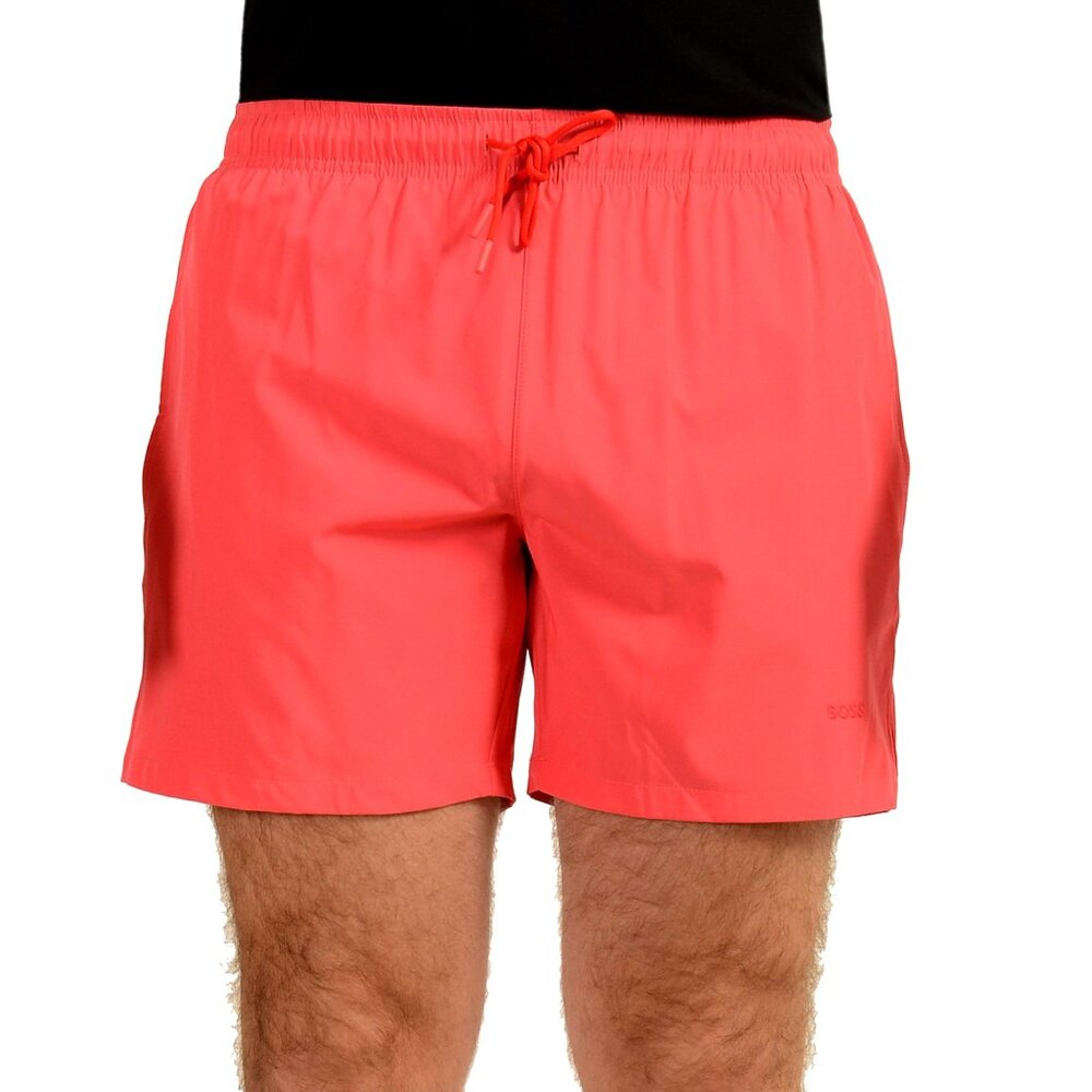 Hugo Boss Men's "Tio" Bright Pink Swim Board Shorts US M IT 50